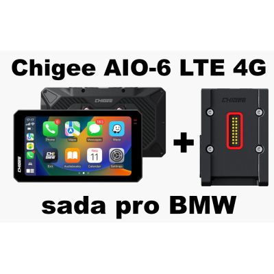 Chigee AIO-6 Play für BMW – „Apple CarPlay / Android Auto - Spiegelung