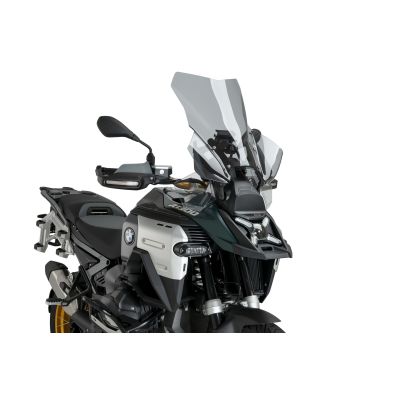Visoko potovalno plexi Puig 57cm za BMW R1300GS/A 2023+ (s ACC), rahlo dimljeno