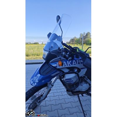 Vysoké plexi Wunderlich Ergo 46cm pre F650GS/Dakar 2004-2007, G650GS, priehľadné