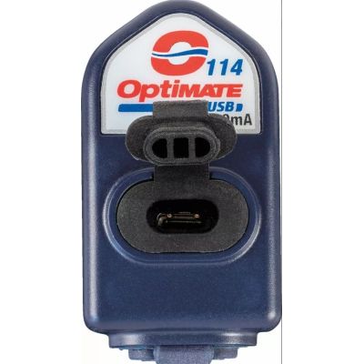 Nopeasti lataava Optimate-adapteri 12V:sta 2x USB (A+C) mini-pistorasiaan (3300 mA)