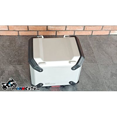 Originaal topcase BMW R1300GS Adventure 2024+, hõbedane
