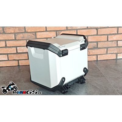 Topcase original para BMW R1300GS Adventure 2024+, plateado