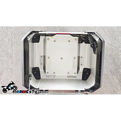 Originaler Topcase für BMW R1300GS Adventure 2024+, silberne Farbe