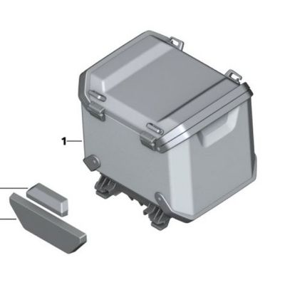 Podpora dla pasażera do ALU topcase dla BMW R1300GS Adventure 2024+