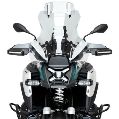 Висок комплект туристическо стъкло Puig 57cm с дефлектор за BMW R1300GS/A 2023+ (с ACC), прозрачно