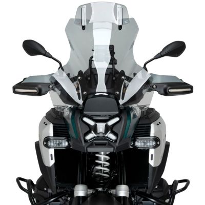Wysoka szyba podróżna Puig 57cm z deflektorem do BMW R1300GS/A 2023+ (z ACC), lekko przyciemniona