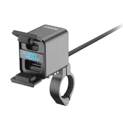 Chargeur USB A+C double face 100W Interphone pour charger les accessoires et la batterie de moto.