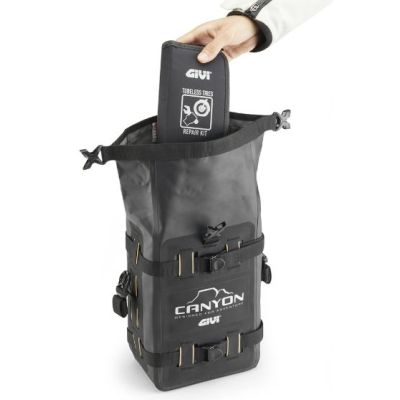 Ciznă impermeabilă Givi 8l, pentru cadrul de protecție, scaunul pasagerului.