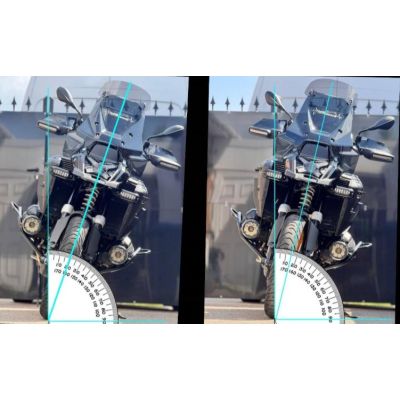 Pikem piduri jaoks BMW R1300GS/A 2023+ kalde vähendamiseks.