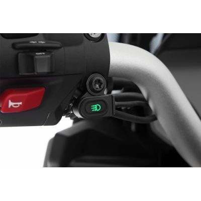 Feux LED supplémentaires Wunderlich Microflooter 3.0 avec kit de montage pour R1300GS Adventure 2024+ (homologués)