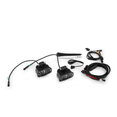 Dodatkowe LED światła Wunderlich Microflooter 3.0 z zestawem montażowym dla R1300GS Adventure 2024+ (homologowane)