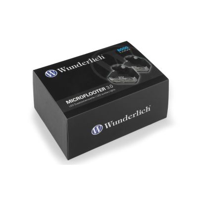 Dodatna LED svjetla Wunderlich Microflooter 3.0 s montažnim kompletom za R1300GS Adventure 2024+ (homologirana)