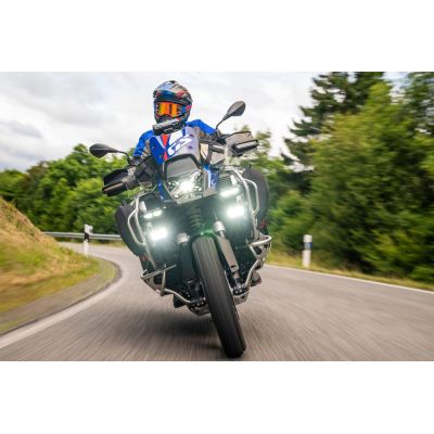 Lumières LED supplémentaires Wunderlich Microflooter 3.0 avec kit de montage pour R1300GS Adventure 2024+ (homologuées)