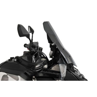 Plexi Wunderlich Marathon PRO 55cm pre BMW R1300GS/A 2023+ (bez ACC), jemne dymové