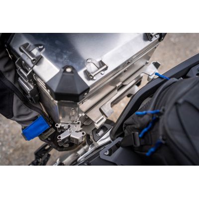 2x 45l ALU duże boczne kufry Wunderlich do BMW R1300GS Adventure 2024+, srebrne