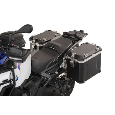 2x 45l ALU veliki bočni koferi Wunderlich za BMW R1300GS Adventure 2024+, crni