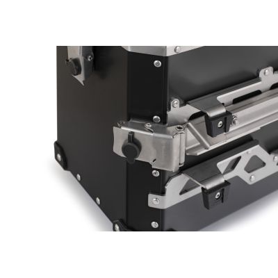 2x 45l ALU nagy oldalsó táska Wunderlich a BMW R1300GS Adventure 2024+ számára, fekete