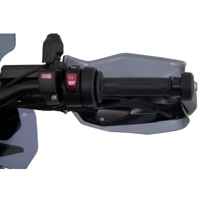 Wunderlichin blaster-laajennus BMW R1300GS/A 2023+ varten, kevyesti savuiset