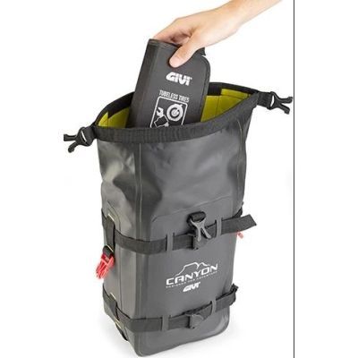 Vodootporna torba Givi 8l, za zaštitni okvir, sjedalo suvozača.