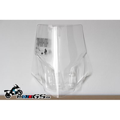 Vysoké cestovní plexi Kappa 47cm pro BMW G310GS, čiré