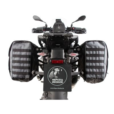 Kit de sacoches latérales Hepco Becker Xtravel 2x 33L pour R1300GS 2023+ (Préparation Vario)