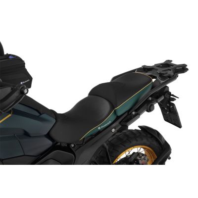 Šildomas Plug and Play sumažintas priekinis sėdynės danga Wunderlich Aktivkomfort R1300GS 2023+, žalias Tramuntana