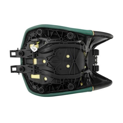 Heated Plug and Play lowered front seat Wunderlich Aktivkomfort for R1300GS 2023+, green Tramuntana