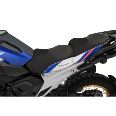 Нагреваемо Plug and Play повишено предно седло Wunderlich Aktivkomfort за R1300GS 2023+, Trophy