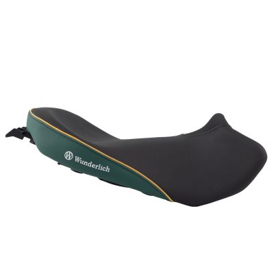 Snížené přední sedlo Wunderlich Aktivkomfort pro R1300GS 2023+, zelené Tramuntana