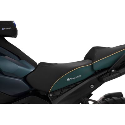Erhöhte vordere Sitzbank Wunderlich Aktivkomfort für R1300GS 2023+, grün Tramuntana