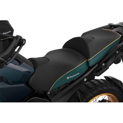 Selle avant surélevée Wunderlich Aktivkomfort pour R1300GS 2023+, verte Tramuntana