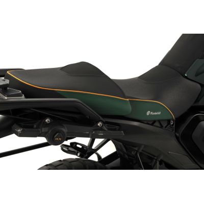 Standardowe tylne siedzenie Wunderlich Aktivkomfort do R1300GS 2023+, zielone Tramuntana