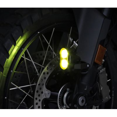 Tillbehör LED-ljus Denali DL2 Datadim-teknik, gult glas