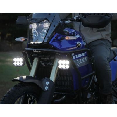 Πρόσθετα LED φώτα Denali DL6 Datadim Technology, λευκό γυαλί