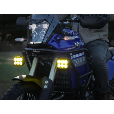 Pievienojamās LED gaismas Denali DL6 Datadim tehnoloģija, dzeltena stikls