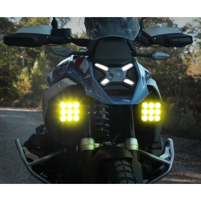 Tillbehör LED-ljus Denali DL9 Datadim Technology, gult glas