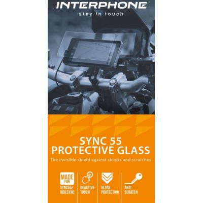 Saugos stiklas ekranui Interphone RideSync