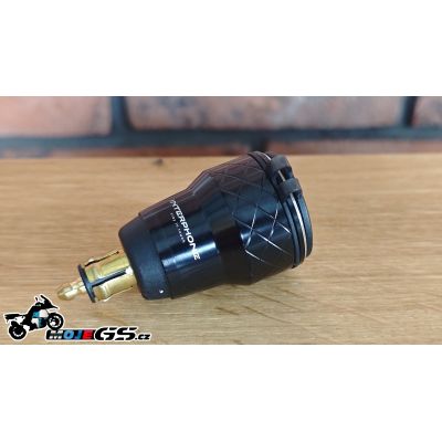 Nabíjací adaptér Interphone z 12V na 2x USB (A+A) do mini zásuvky (2x 2100 mA)