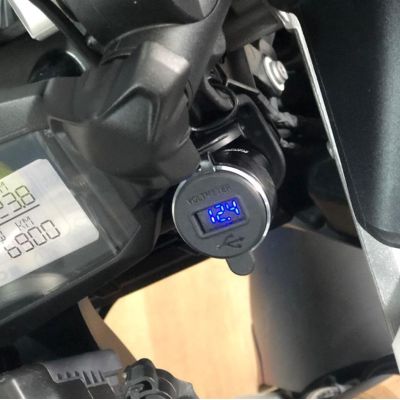 Adapter de încărcare Interphone de la 12V la 2x USB (A+A) pentru priza mini (2x 2100 mA)