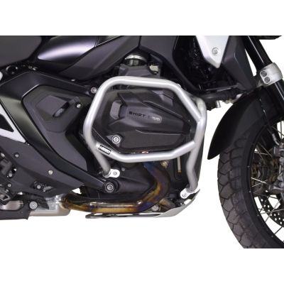Pastiprinātās apakšējās kritienu rāmji Heed BMW R1300GS 2023+, sudrabaini