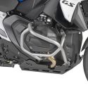 Givi/Kappa alsó bukfencek a BMW R1300GS 2023+ számára, ezüst színben