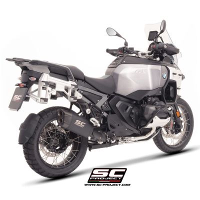 Wydech SC-Project Adventure-R Matt Black dla R1300GS/A 2023+, czarny