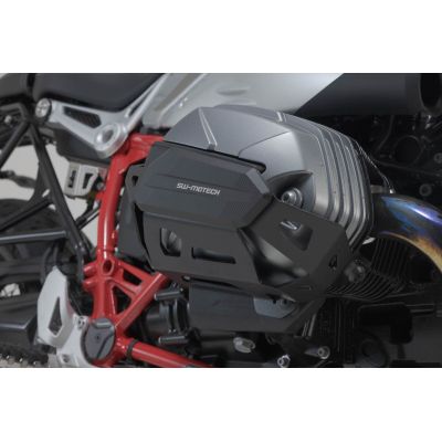Capas de proteção da tampa de válvulas SW-Motech para BMW R1300GS 2023+, pretas
