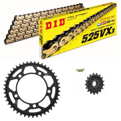 D.I.D Chain Set for BMW F900GS/A 23+, F850GS/A 18-23, F800GS 23+, F750GS 18-23