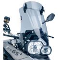 Plexi Puig med justerbar deflektor 38-48cm til F800GS, F650GS 2008-2012, let røgfarvet