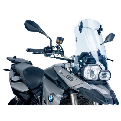Plexi Puig s nastaviteľným deflektorom 38-48cm pre F800GS, F650GS 2008-2012, číre