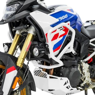 Cadre de protection supérieur Ibex pour BMW F900GS 2023+, blanc