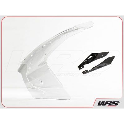 Plexi WRS 41cm s průduchem pro BMW F700GS, čiré