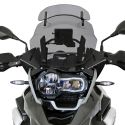 Plexi MRA Vario Touring 45cm se spojlerem pro BMW R1250GS/A, R1200GS/A LC 2013-2018, lehce kouřové
