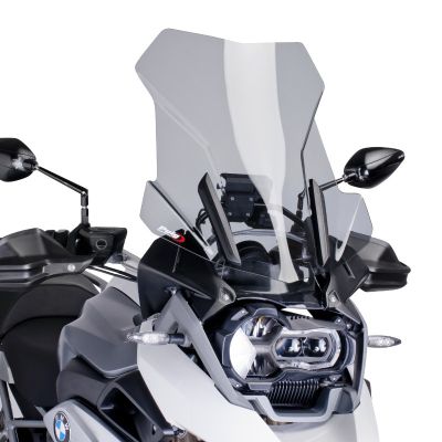 Plexi cestovní vysoké 51cm Puig pro BMW R1250GS/A, R1200GS/A LC 2013-2018, lehce kouřové